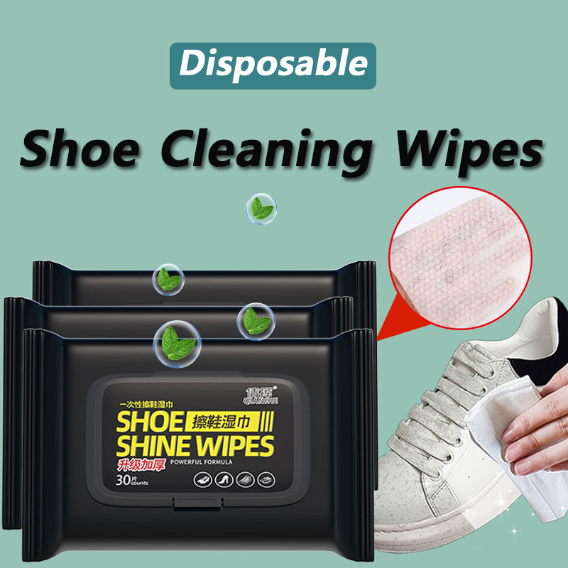 Shoe Cleaner - مناديل تنظيف الأحذية القابل للتصرف المحمولة