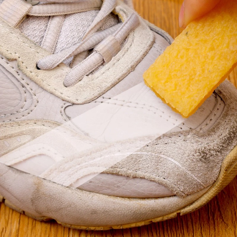 ممحاة مطاطية طبيعية للأحذية، ل - مراجعة Sneaker Care Spray وسعره