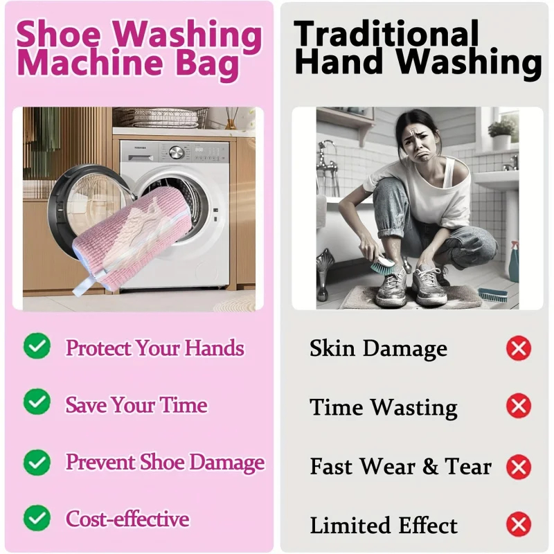 حقيبة غسيل الأحذية متعددة الاس - مراجعة Shoe Cleaning Brush وسعره