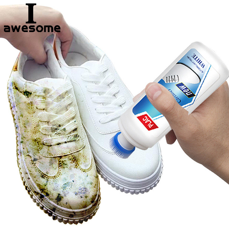 أداة تنظيف تلميع الأحذية البيض - مراجعة Leather Shoe Polish وسعره