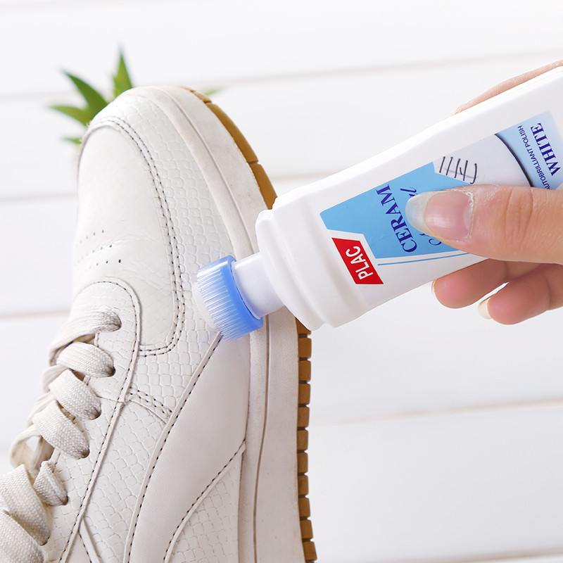 أداة تنظيف تلميع الأحذية البيض - مراجعة Leather Shoe Polish وسعره