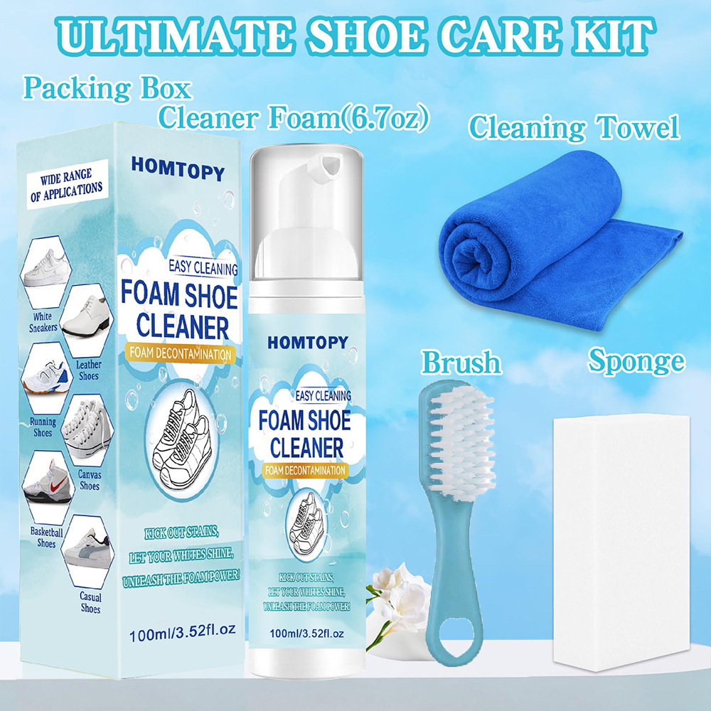 مجموعة تنظيف الأحذية، منظف الأ - مراجعة Sneaker Cleaner وسعره