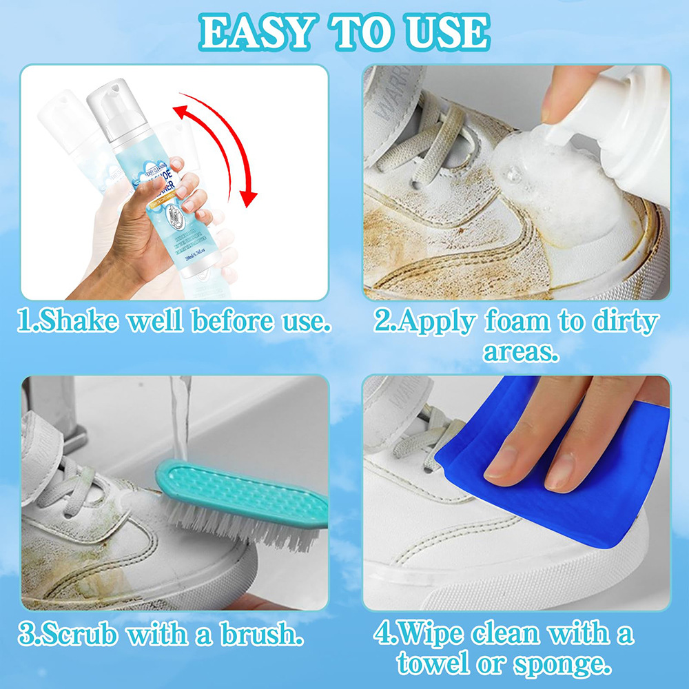 مجموعة تنظيف الأحذية، منظف الأ - مراجعة Sneaker Cleaner وسعره